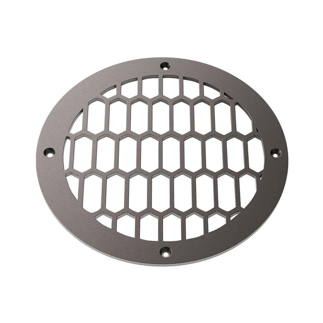 Duncan Round Vent Covers Round Vent Cover Reggio Register Company, LLC - VCU 6" Diameter (Overall: 8" Diameter) Steel Oil Rubbed Bronze