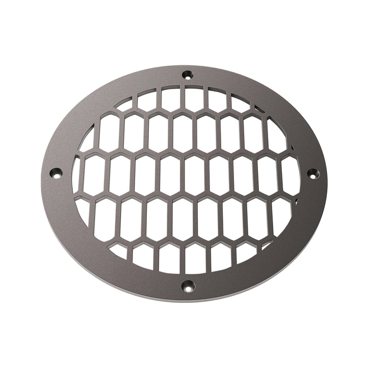 Duncan Round Vent Covers Round Vent Cover Reggio Register Company, LLC - VCU 6" Diameter (Overall: 8" Diameter) Steel Oil Rubbed Bronze