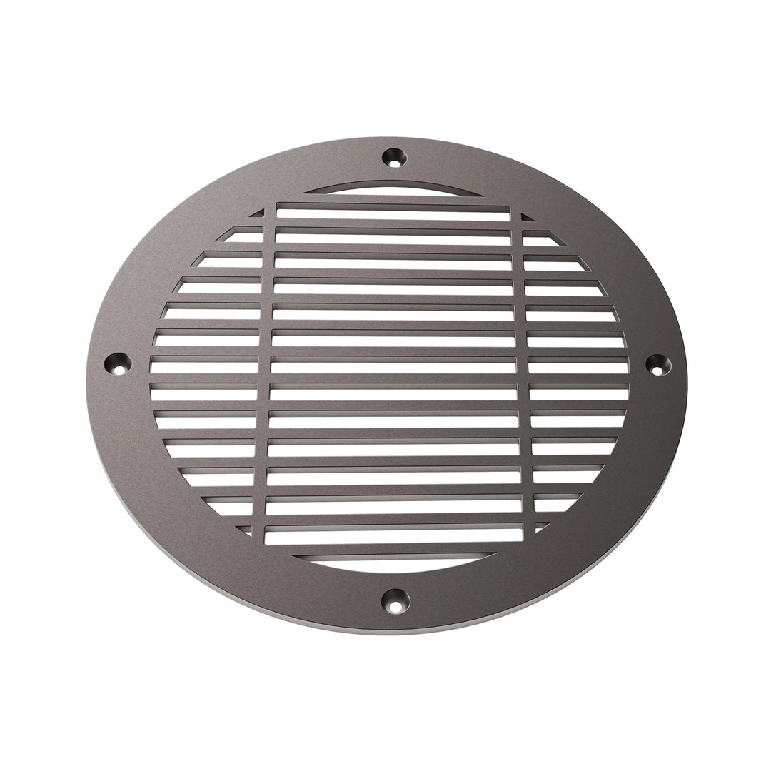 Royal Linear Round Vent Covers Round Vent Cover Reggio Register Company, LLC - VCU 6" Diameter (Overall: 8" Diameter) Steel Oil Rubbed Bronze