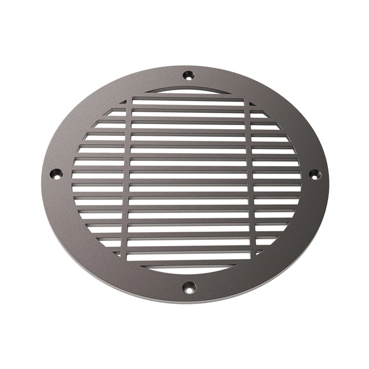 Royal Linear Round Vent Covers Round Vent Cover Reggio Register Company, LLC - VCU 6" Diameter (Overall: 8" Diameter) Steel Oil Rubbed Bronze