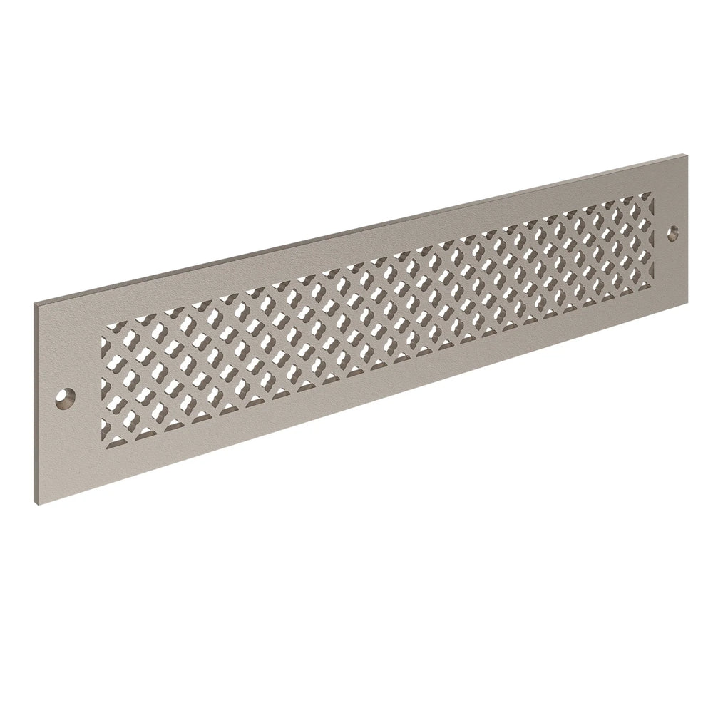 Imperial Toe Kick Vent Cover Toe Kick Reggio Register Company, LLC - VCU 2.25 x 10 (Overall 3.5 x 12) 3/16" Aluminum Champagne Bronze