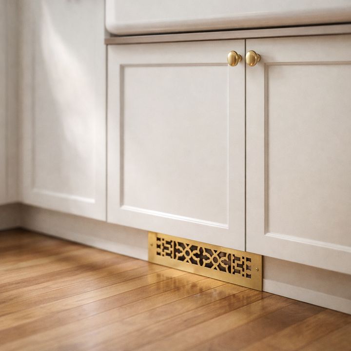 Scroll Toe Kick Vent Cover Toe Kick Reggio Register Company, LLC - VCU