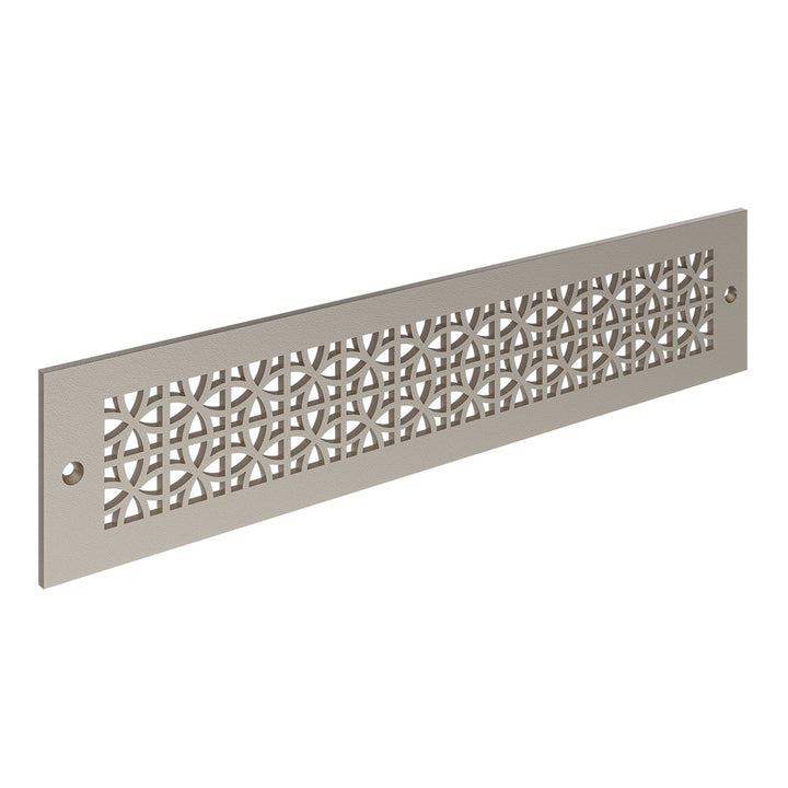 Sunray Toe Kick Vent Cover Toe Kick Reggio Register Company, LLC - VCU 2.25 x 10 (Overall 3.5 x 12) 3/16" Aluminum Champagne Bronze