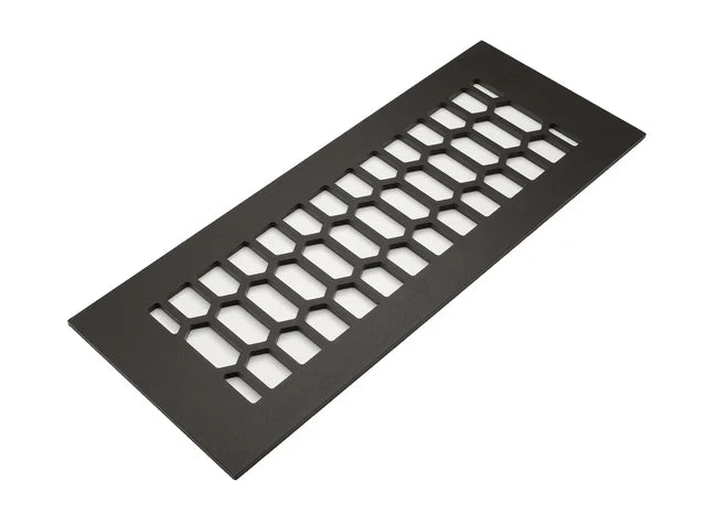 Duncan Design Vent Covers - Made to Order Vent Cover Reggio Register Company, LLC - VCU 2.25 x 10 (Overall 3.5 x 12) 3/16" Aluminum Oil Rubbed Bronze