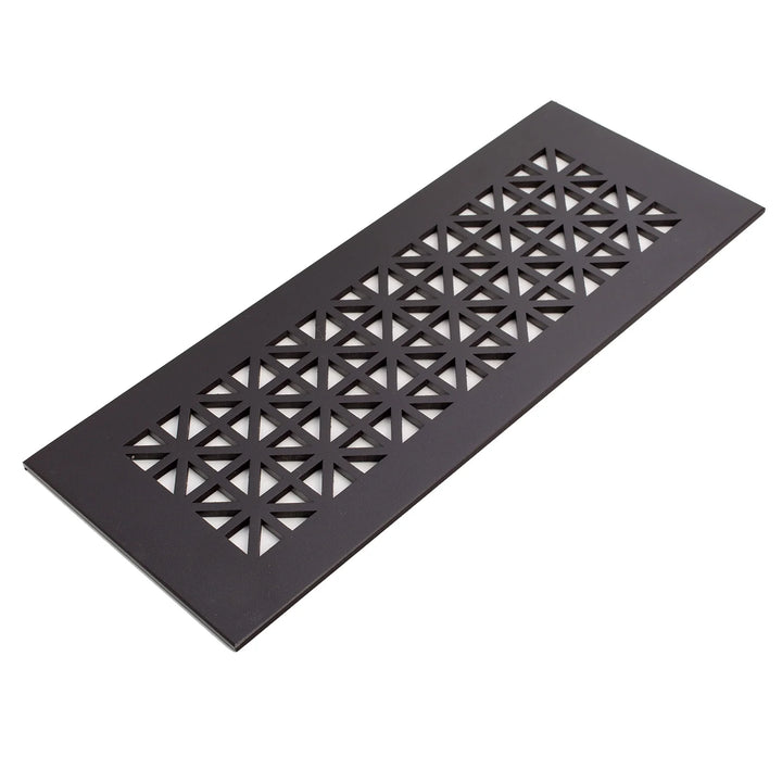 Asher Design Vent Covers - Made to Order Vent Cover Reggio Register Company, LLC - VCU 2.25 x 10 (Overall 3.5 x 12) 3/16" Aluminum Oil Rubbed Bronze