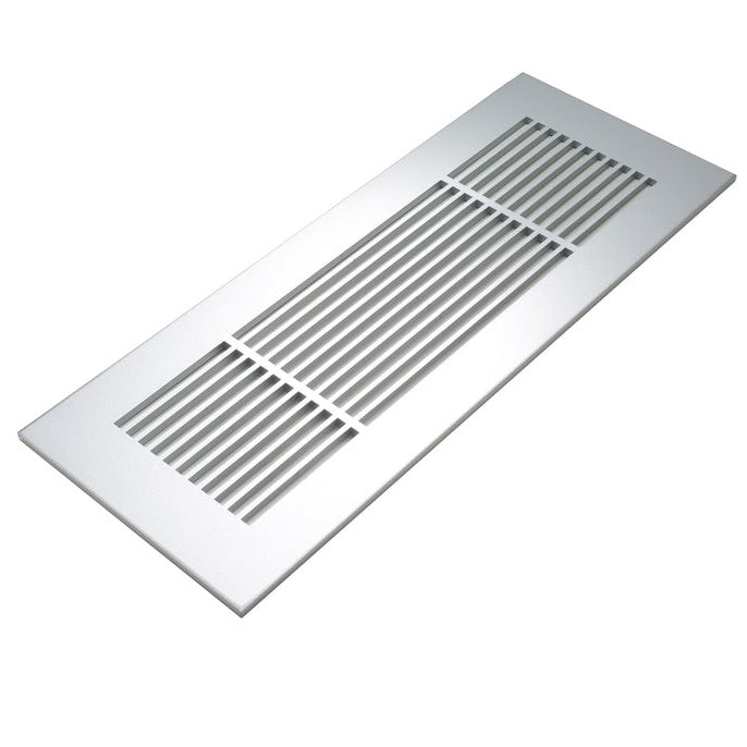 Royal Linear Design Vent Covers - Made to Order Vent Cover Reggio Register Company, LLC - VCU 2.25 x 10 (Overall 3.5 x 12) 3/16" Aluminum Silver