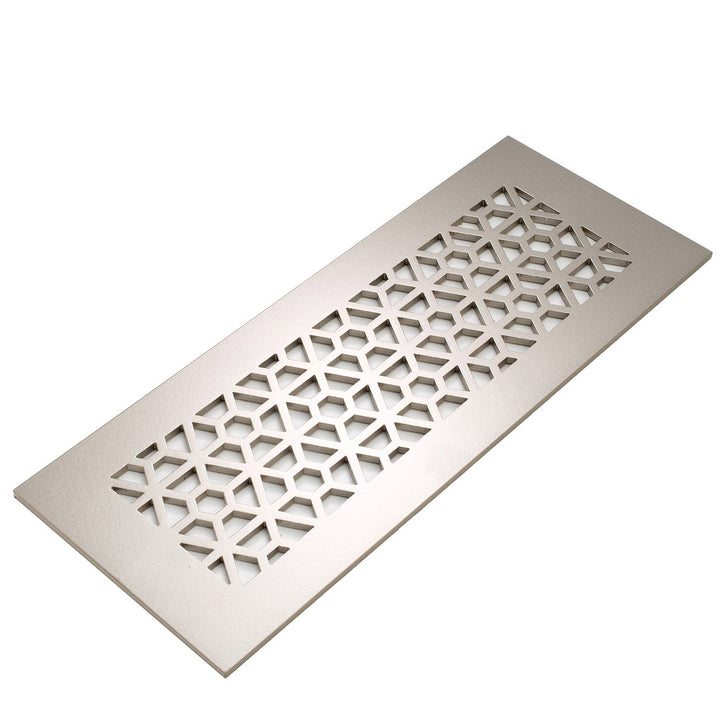 Mosaic Design Vent Covers - Made to Order Vent Cover Reggio Register Company, LLC - VCU 2.25 x 10 (Overall 3.5 x 12) 3/16" Aluminum Champagne Bronze