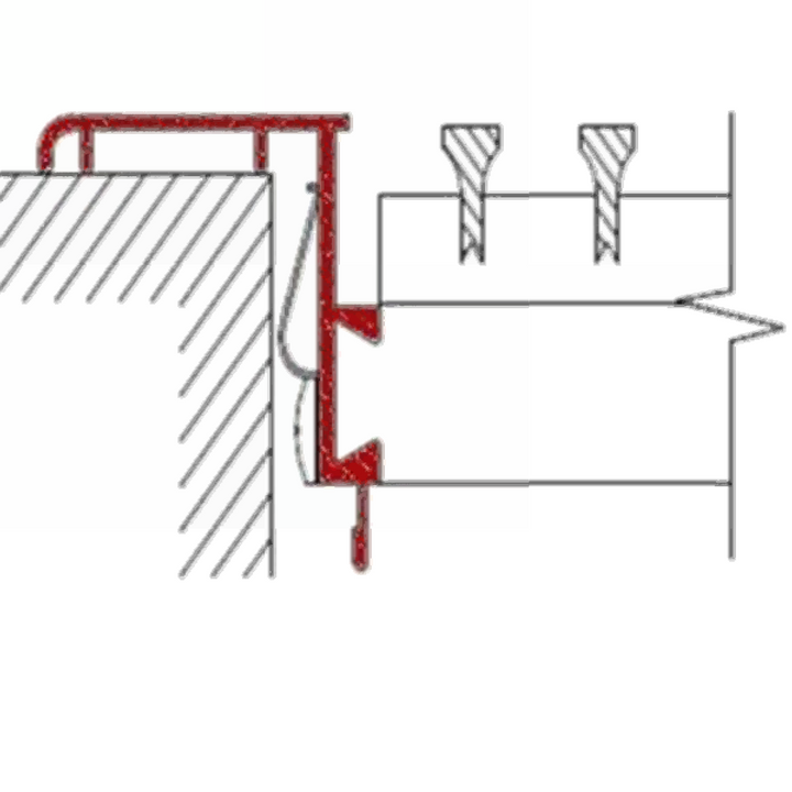 Commercial Industrial Mounting A-B-C-D Mounting Style Dayus Register and Grille, Inc. - VCU B - Spring Clips