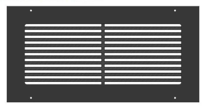 Gold Series Steel Designs Baseboard Registers and Returns 24"