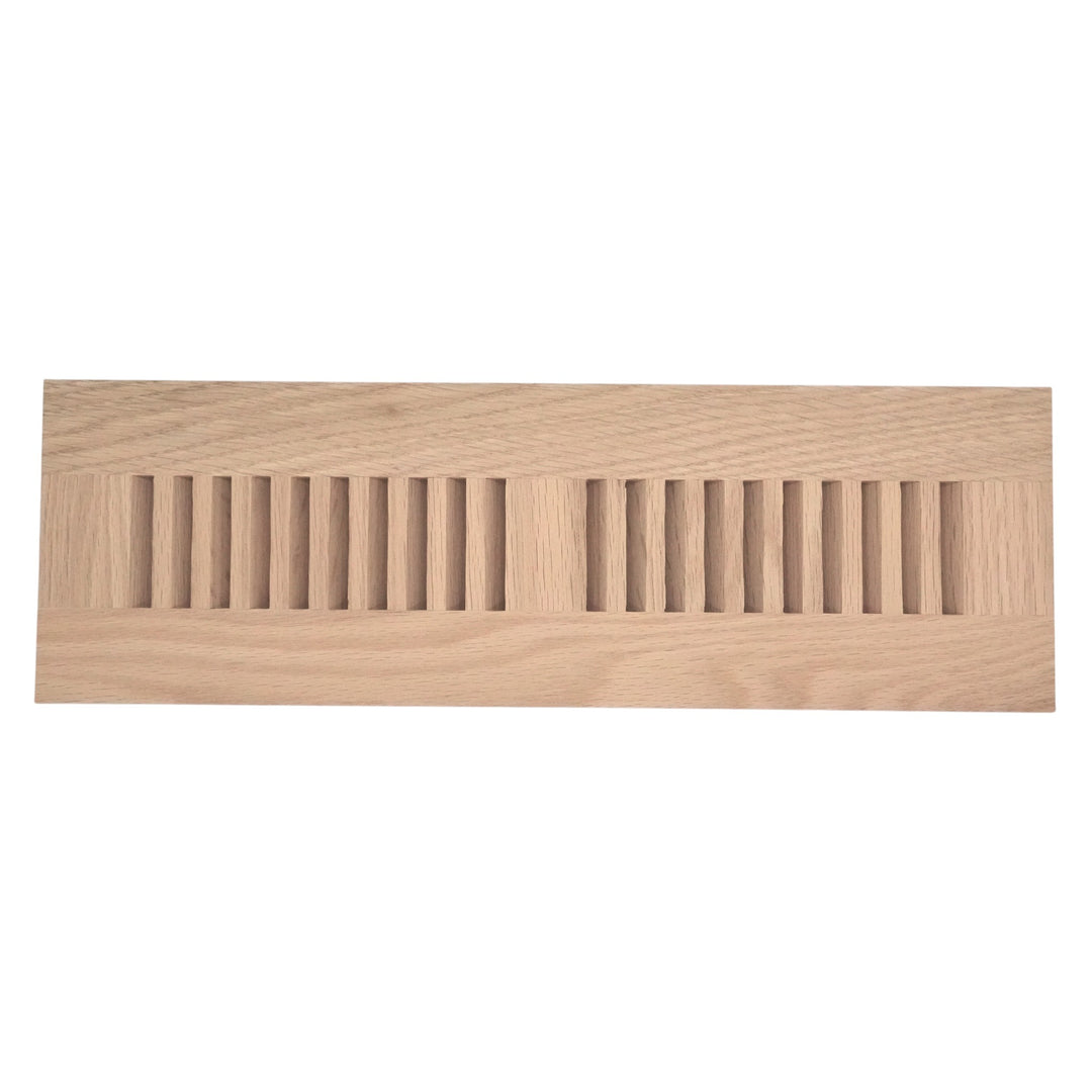 Wood Designs Flush Mount Slab - 3 Thicknesses Flush No Frame Vent Cover 2.5 x 10 (Overall 4.5 x 12)