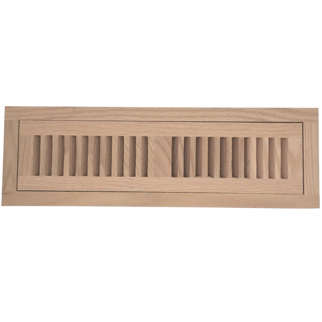 Wood Designs Flush With Frame Floor Registers Register 2.5 x 10 (Overall 4.5 x 11.188)