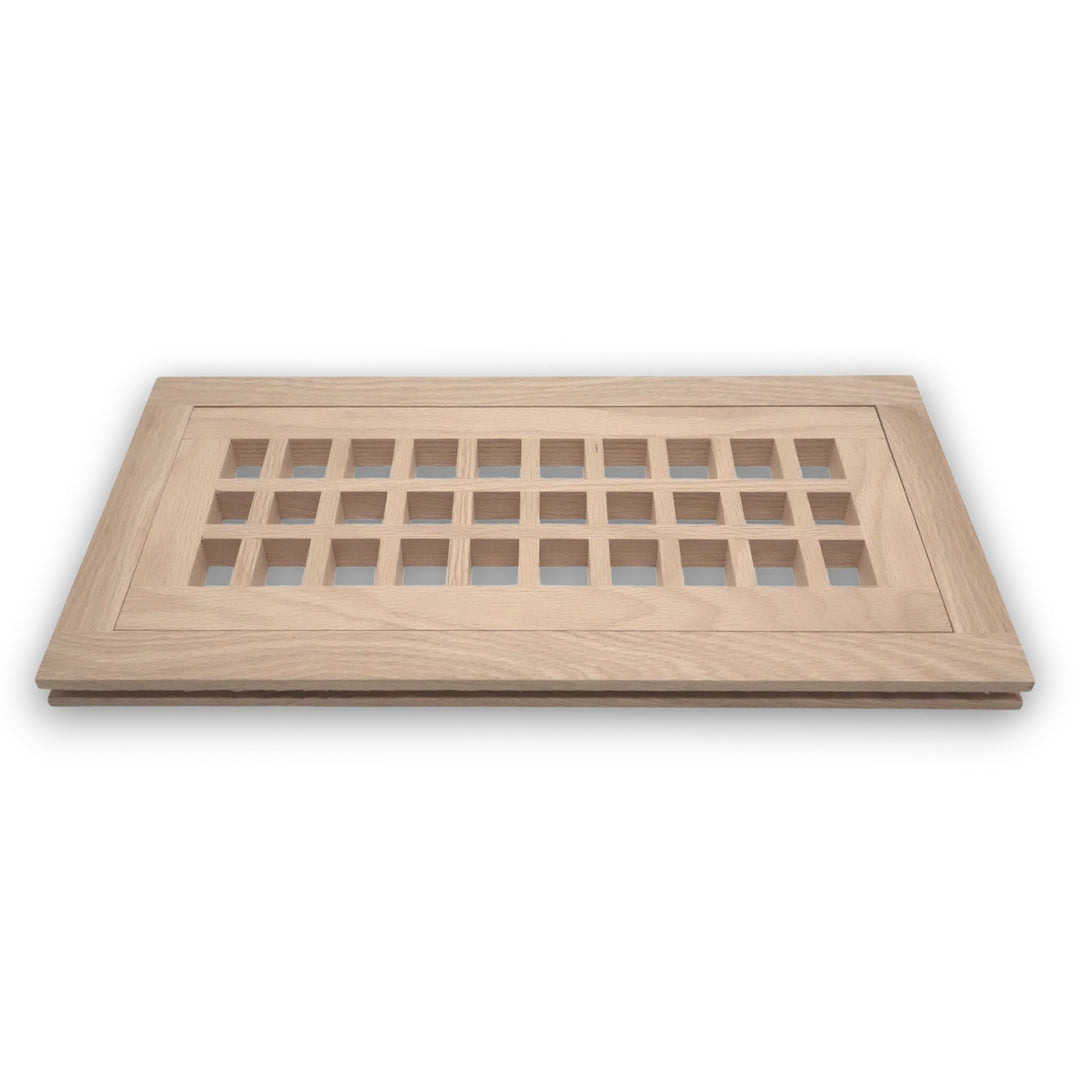 Wood Designs Grid Flush With Frame Floor Registers Register Grillworks, Inc - VCU