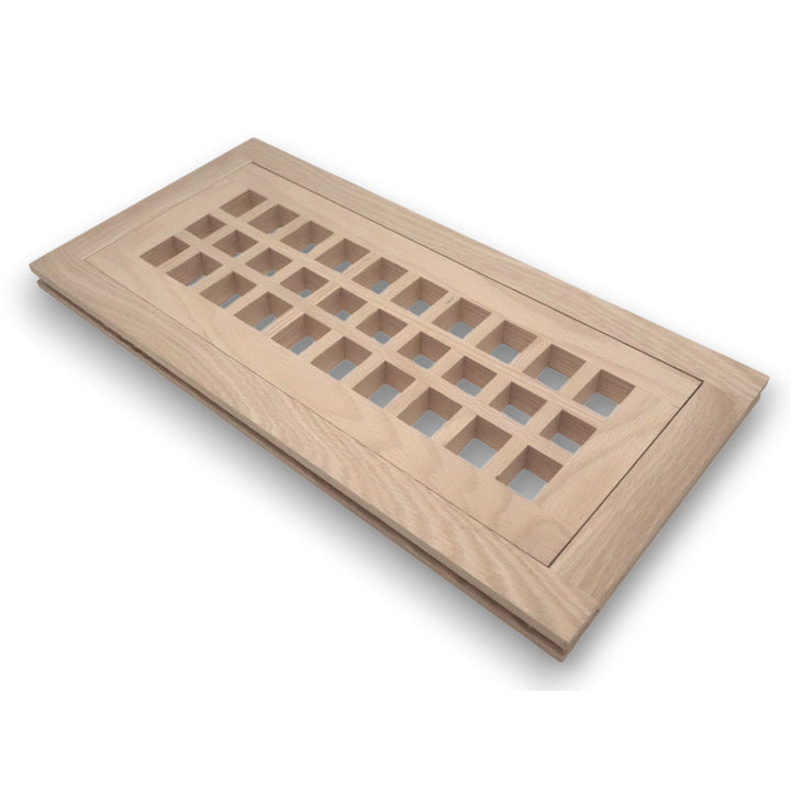 Wood Designs Grid Flush With Frame Floor Registers Register Grillworks, Inc - VCU