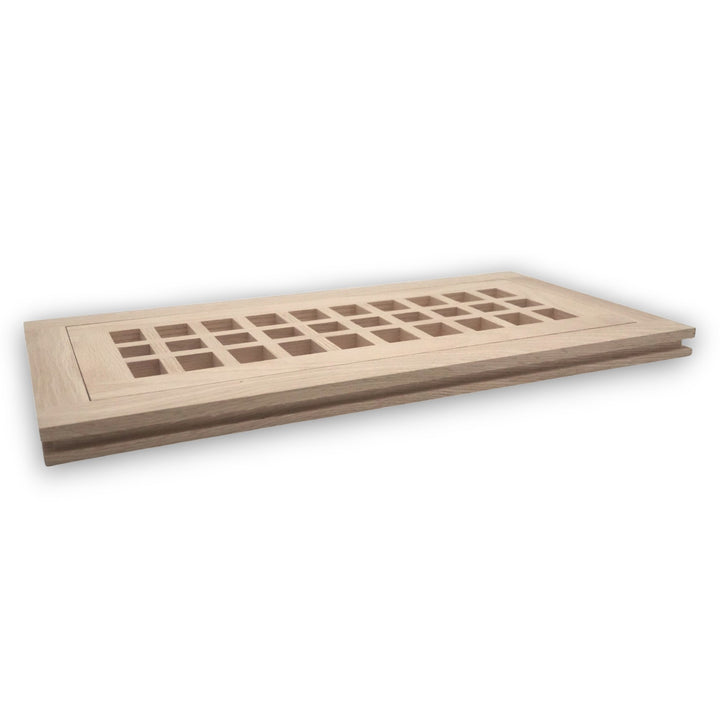 Wood Designs Grid Flush With Frame Floor Registers Register Grillworks, Inc - VCU