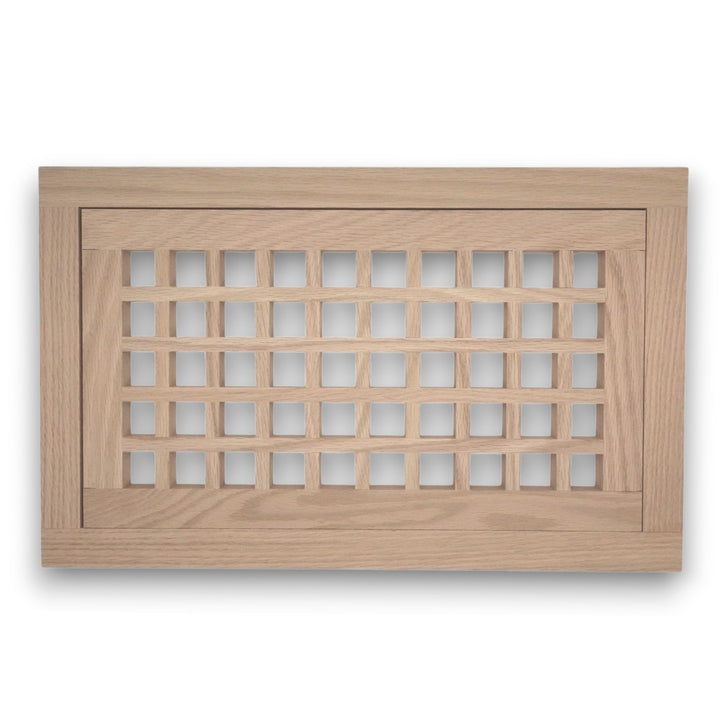 Wood Designs Grid Flush With Frame Floor Registers Register Grillworks, Inc - VCU
