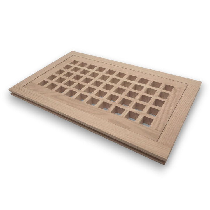 Wood Designs Grid Flush With Frame Floor Registers Register Grillworks, Inc - VCU