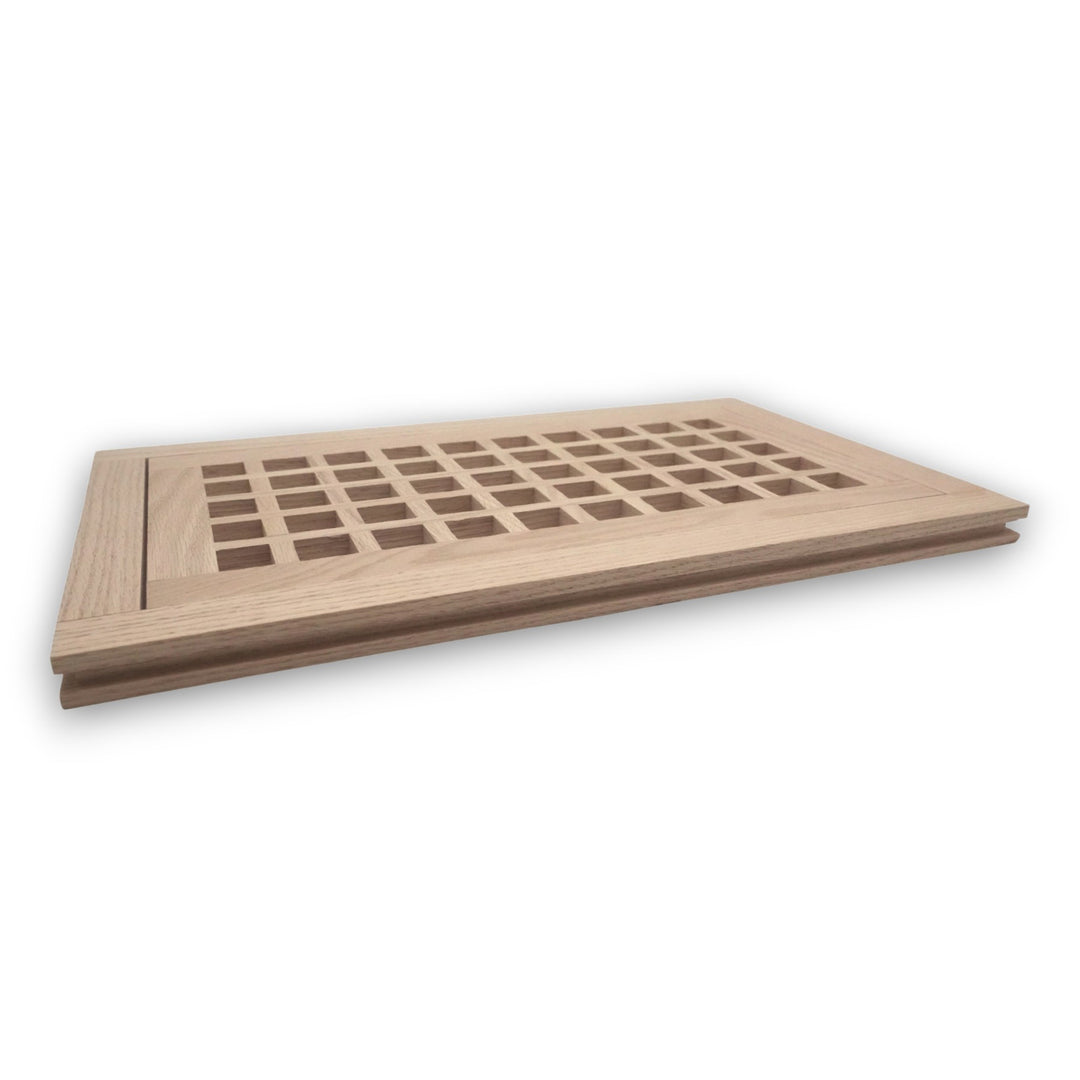 Wood Designs Grid Flush With Frame Floor Registers Register Grillworks, Inc - VCU
