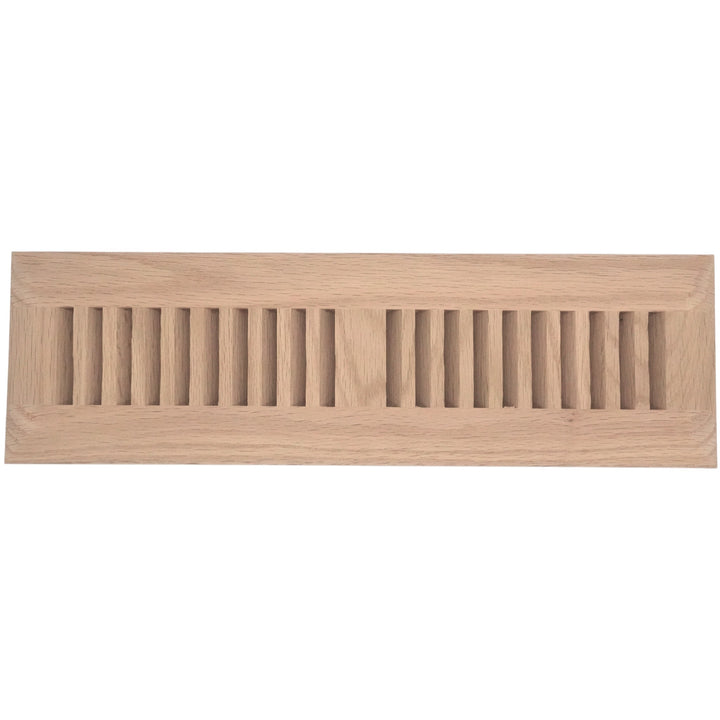 Wood Designs Insert Floor Registers - Optional Damper Insert 2.5 x 10 (Overall 3.938 x 11.438)