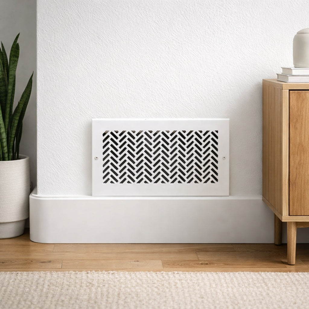 Classic Herringbone Design Vent Covers - Made to Order Vent Cover Reggio Register Company, LLC - VCU