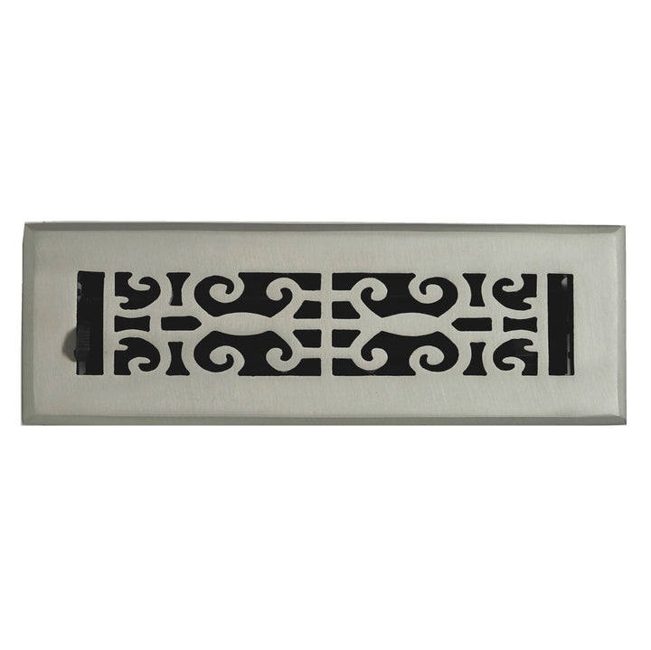 Madelyn Carter Cast Brass Baroque Floor and Wall Vent Covers Vent Cover Kay Hardware - VCU