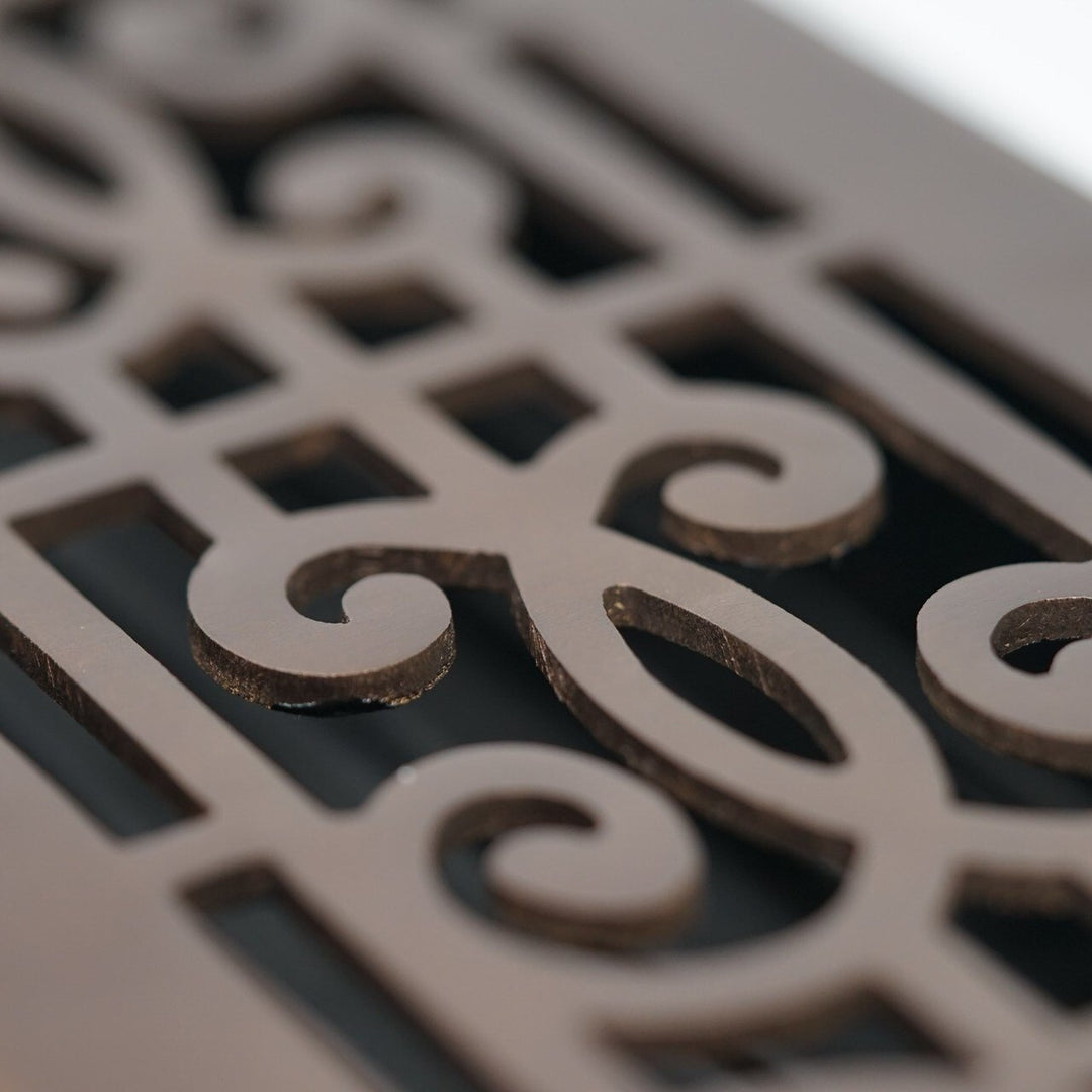 Madelyn Carter Cast Brass Baroque Floor and Wall Vent Covers Vent Cover Kay Hardware - VCU