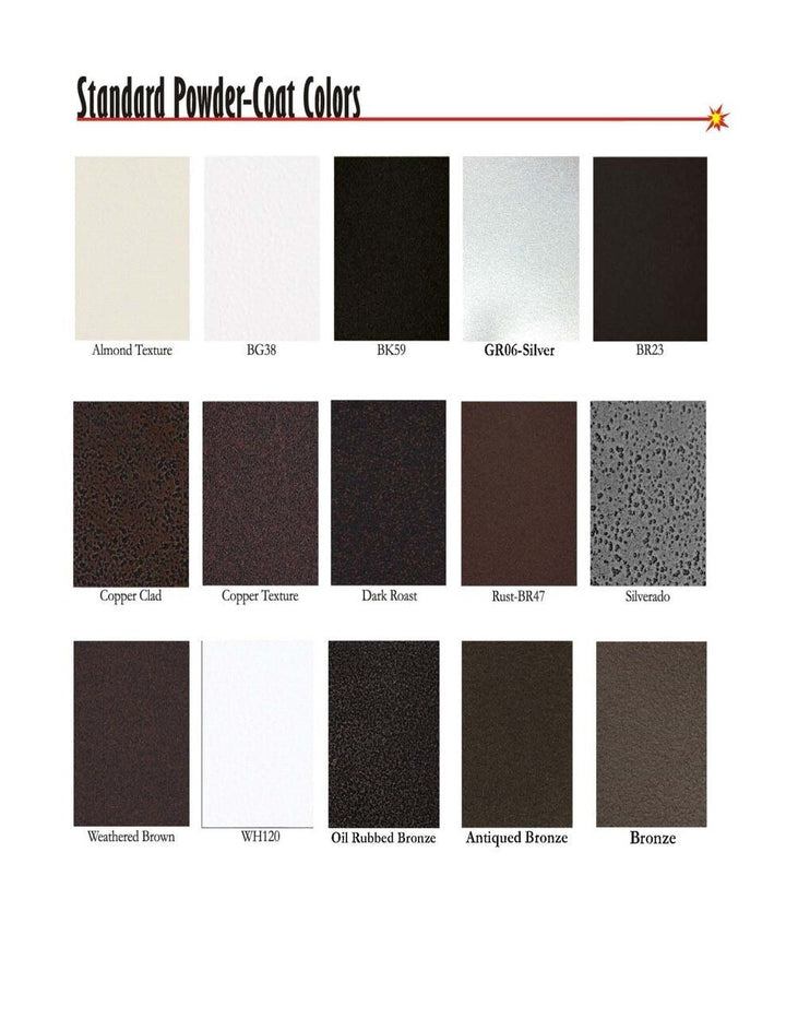 Contemporary Gold Series Registers and Returns Vent Cover Steel Crest Corporation - VCU