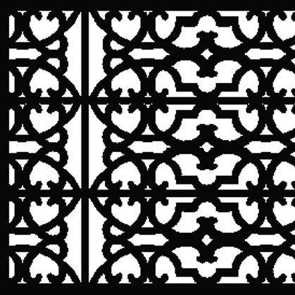 Gold Series Steel Designs Baseboard Registers and Returns 24"