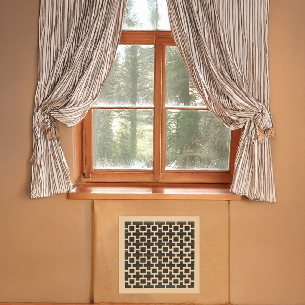 Sante Fe Gold Series Registers and Returns Vent Cover Steel Crest Corporation - VCU