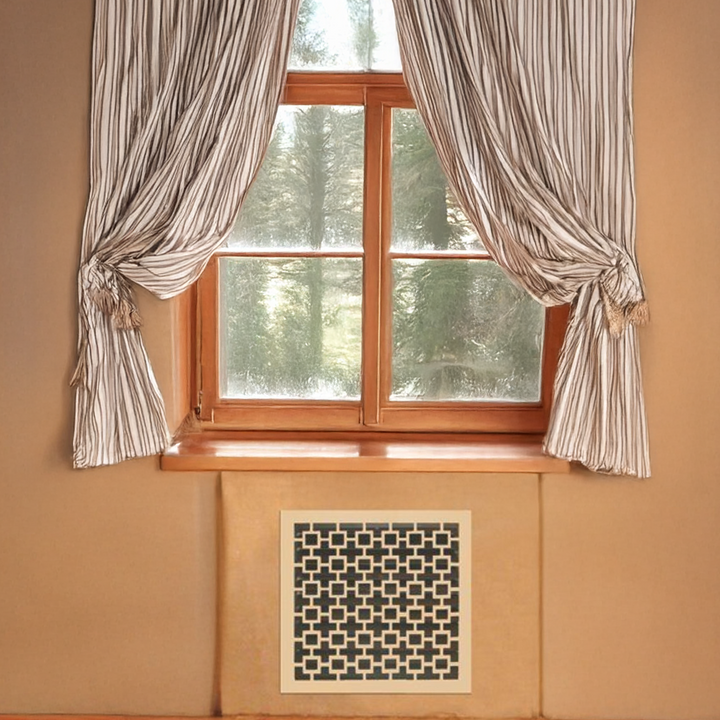Sante Fe Gold Series Registers and Returns Vent Cover Steel Crest Corporation - VCU
