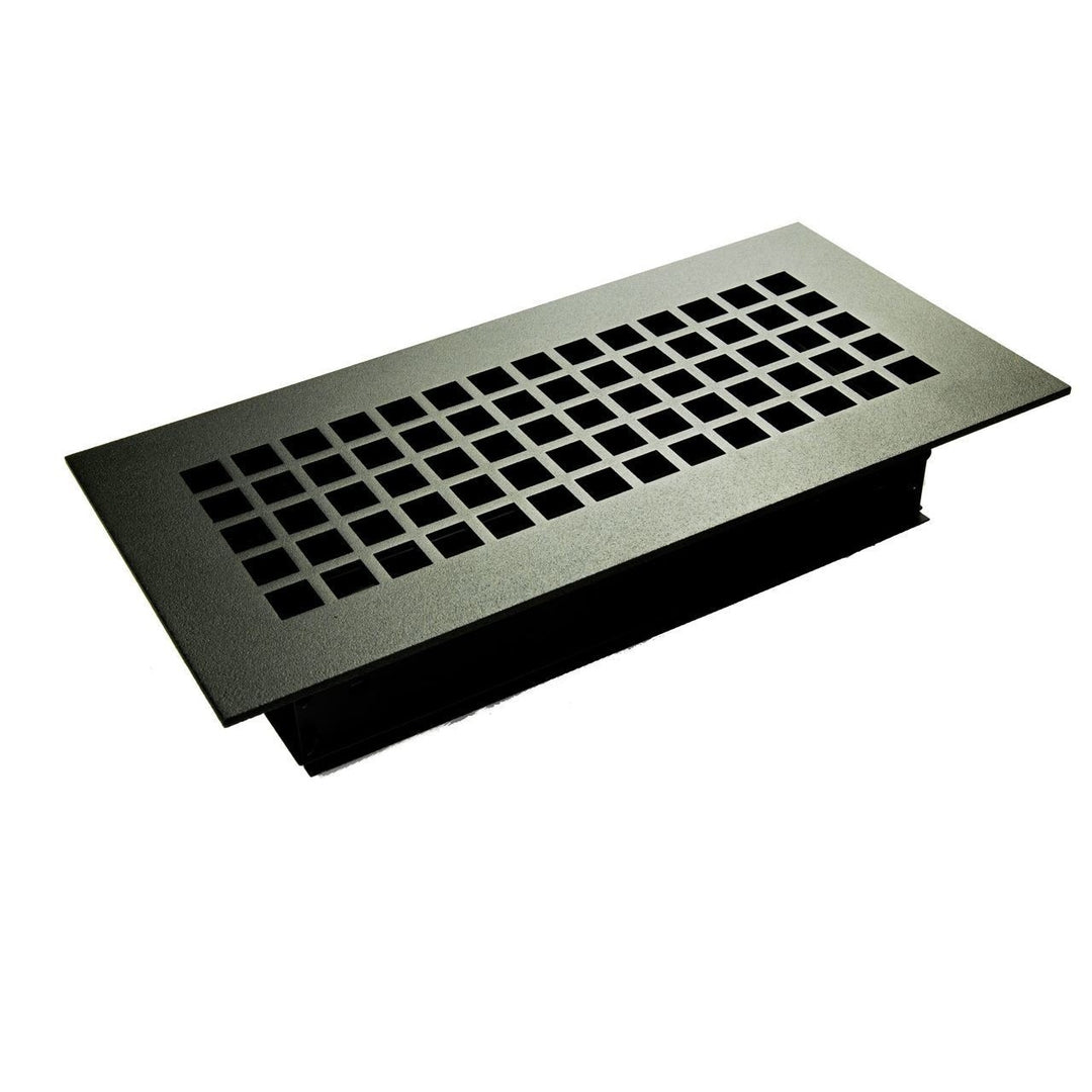 Silver Series Steel Designs Square Registers and Returns Vent Cover Steel Crest Corporation - VCU