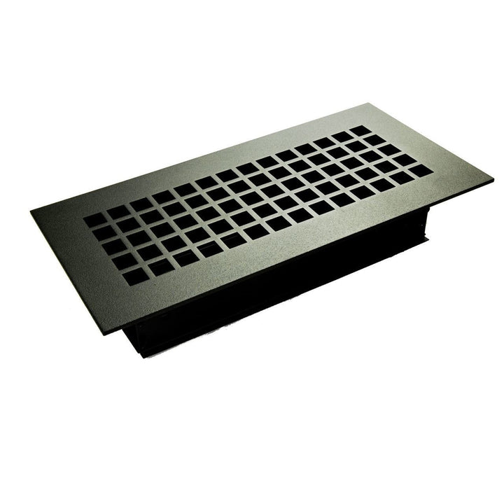 Silver Series Steel Designs Square Registers and Returns Vent Cover Steel Crest Corporation - VCU