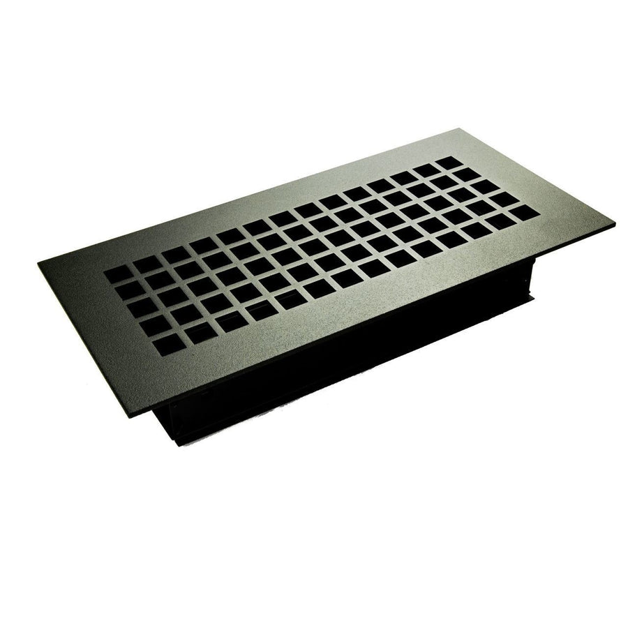 Silver Series Steel Designs Square Registers and Returns Vent Cover Steel Crest Corporation - VCU