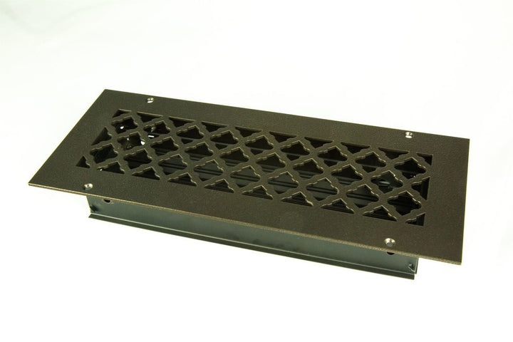 Silver Series Steel Designs Tuscan Registers and Returns Vent Cover Steel Crest Corporation - VCU