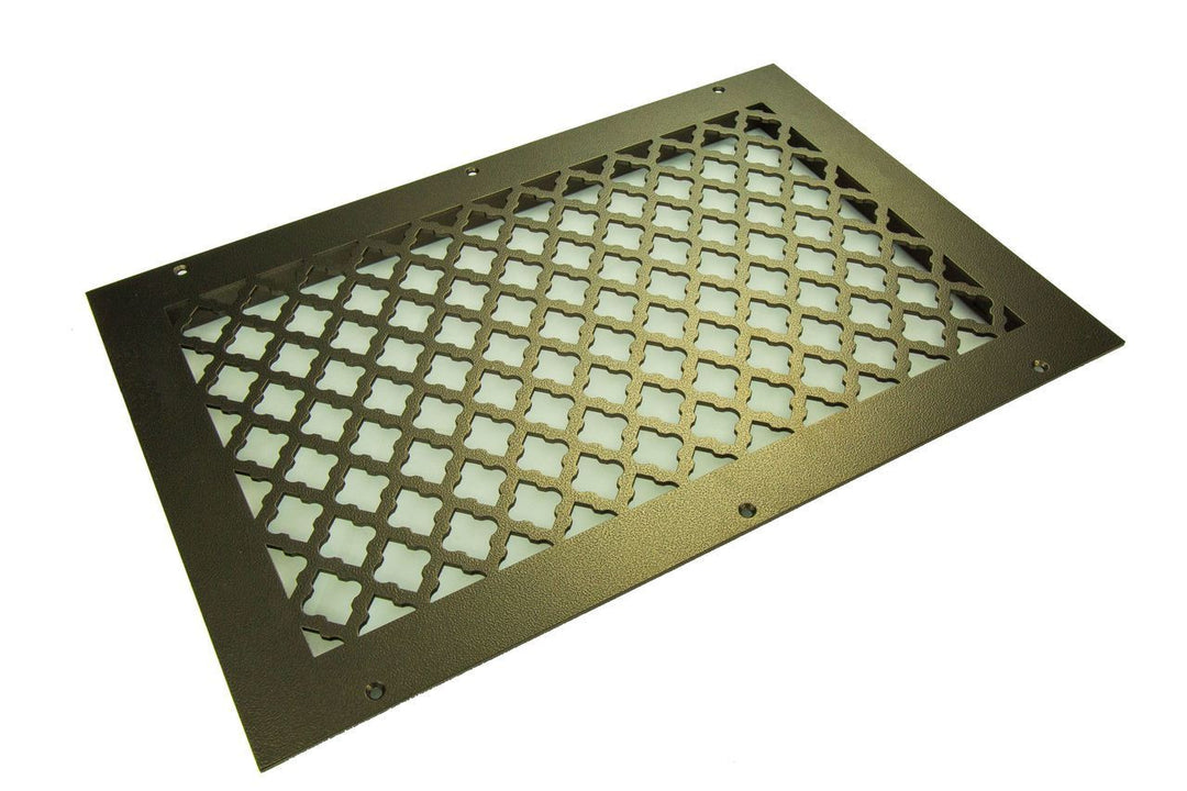 Silver Series Steel Designs Tuscan Registers and Returns Vent Cover Steel Crest Corporation - VCU