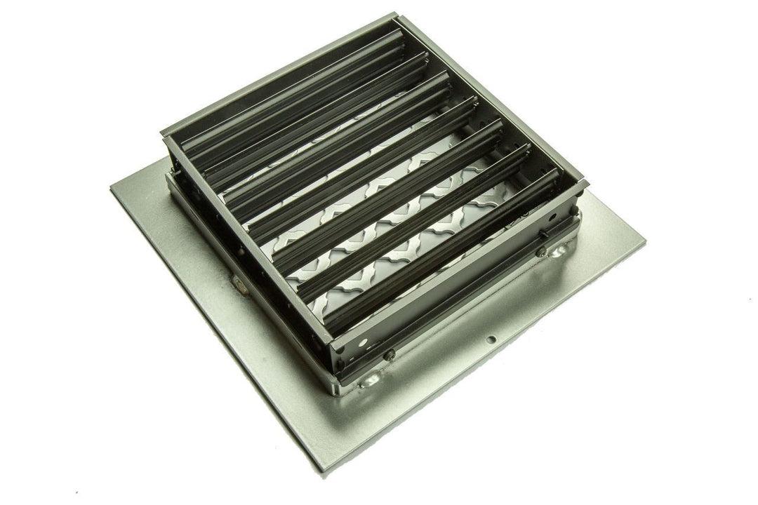 Silver Series Steel Designs Tuscan Registers and Returns Vent Cover Steel Crest Corporation - VCU