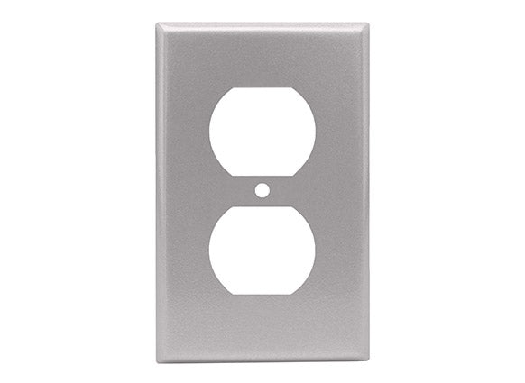 Matching Switchplates Matching Switchplates Reggio Register Company, LLC - VCU Single Duplex Gray (Paintable)