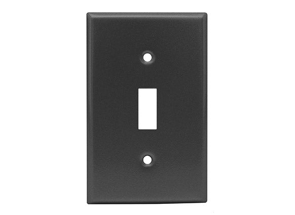 Matching Switchplates Matching Switchplates Reggio Register Company, LLC - VCU Single Toggle Black