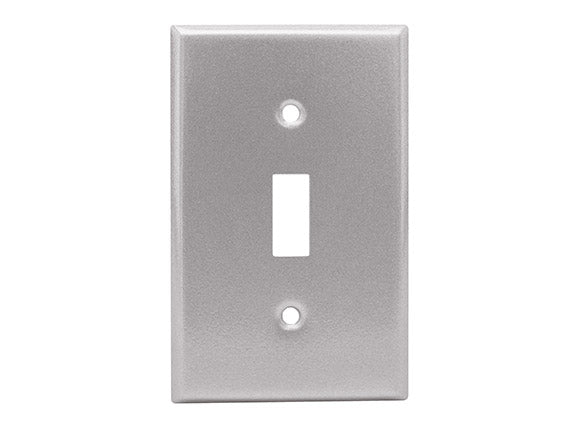 Matching Switchplates Matching Switchplates Reggio Register Company, LLC - VCU Single Toggle Gray (Paintable)