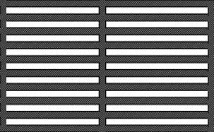 Bronze Series Baseboard Registers and Returns Baseboard Register/Return Steel Crest Corporation - VCU 15" Slotted Black