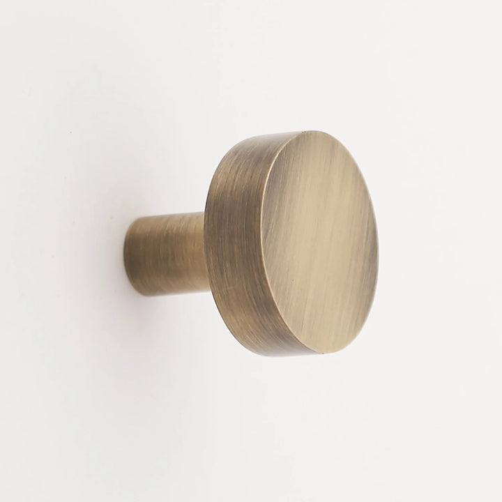 Katia Solid Brass Cabinet Knob Cabinet Hardware Kay Hardware - VCU Antique Brass