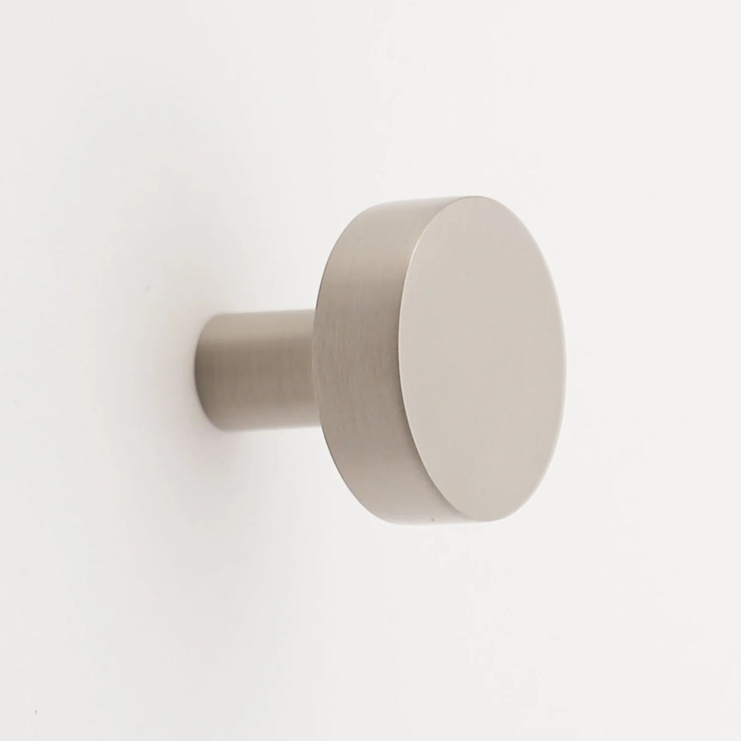 Katia Solid Brass Cabinet Knob Cabinet Hardware Kay Hardware - VCU Polished Nickel