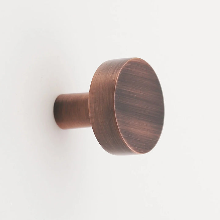 Katia Solid Brass Cabinet Knob Cabinet Hardware Kay Hardware - VCU Antique Copper