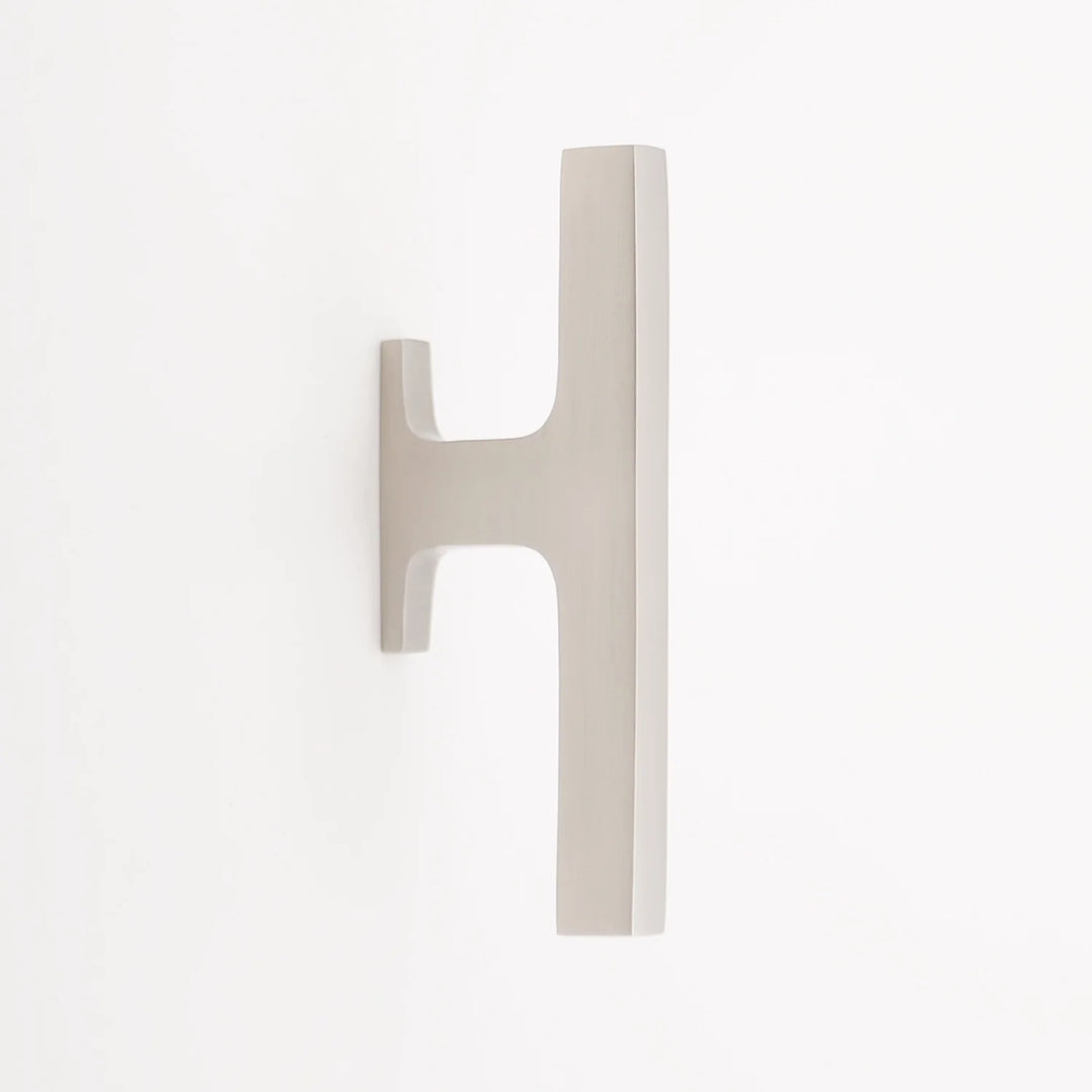 Gabrielle Solid Brass Offset Cabinet Pull Cabinet Hardware Kay Hardware - VCU Satin Nickel