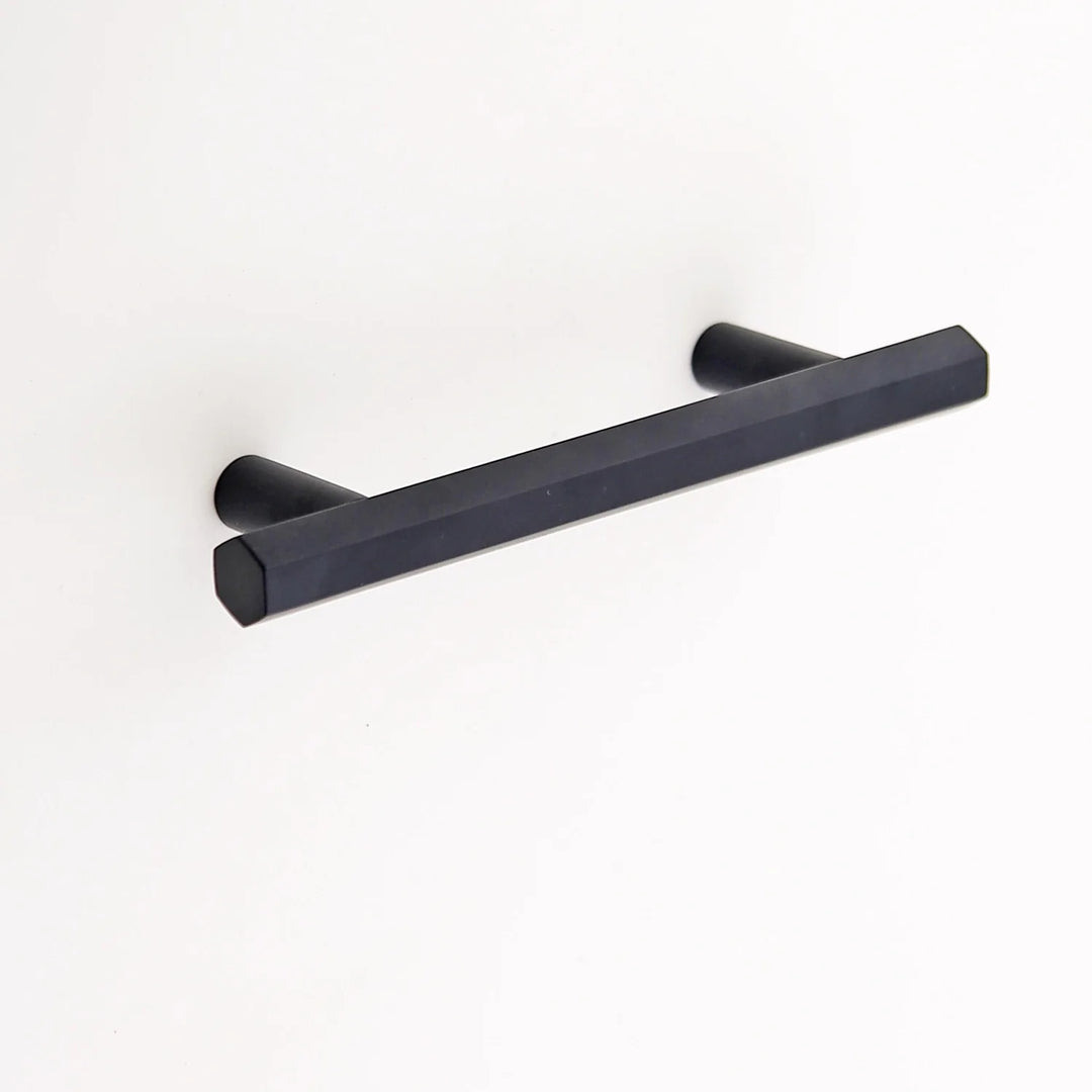 Abigail Solid Brass Drawer Pull Cabinet Hardware Kay Hardware - VCU 3.75" Center Black