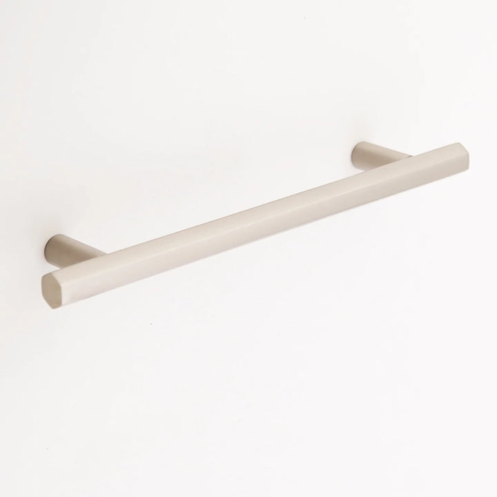 Abigail Solid Brass Drawer Pull Cabinet Hardware Kay Hardware - VCU 6" Center Polished Nickel