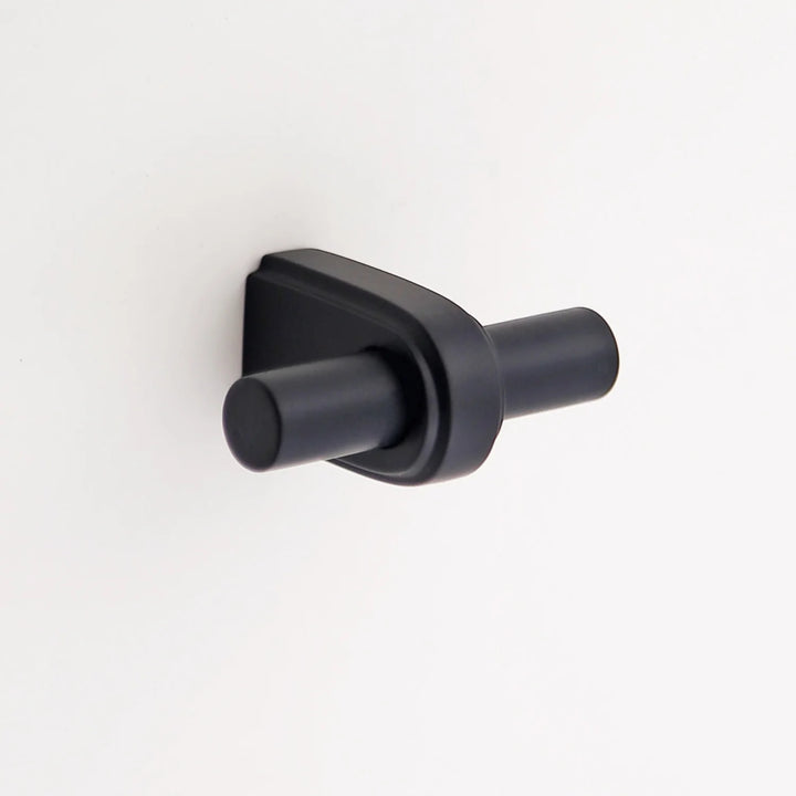 Elsa Solid Brass Finger Pull Cabinet Hardware Kay Hardware - VCU Matte Black
