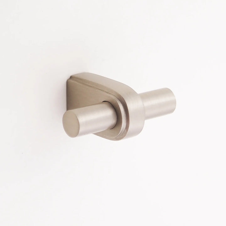 Elsa Solid Brass Finger Pull Cabinet Hardware Kay Hardware - VCU Satin Nickel
