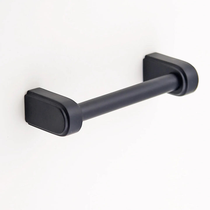 Elsa Solid Brass Drawer Pull Cabinet Hardware Kay Hardware - VCU 3.75" Center Black