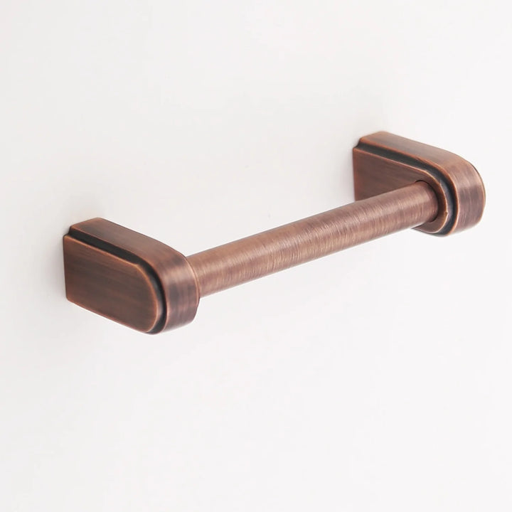 Elsa Solid Brass Drawer Pull Cabinet Hardware Kay Hardware - VCU 3.75" Center Antique Copper