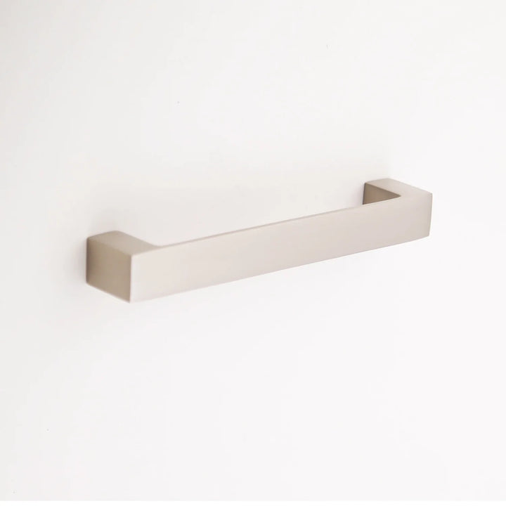 Gabrielle Solid Brass Drawer Pull Cabinet Hardware Kay Hardware - VCU 5" Center Polished Nickel